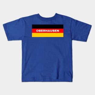 Oberhausen City in German Flag Kids T-Shirt